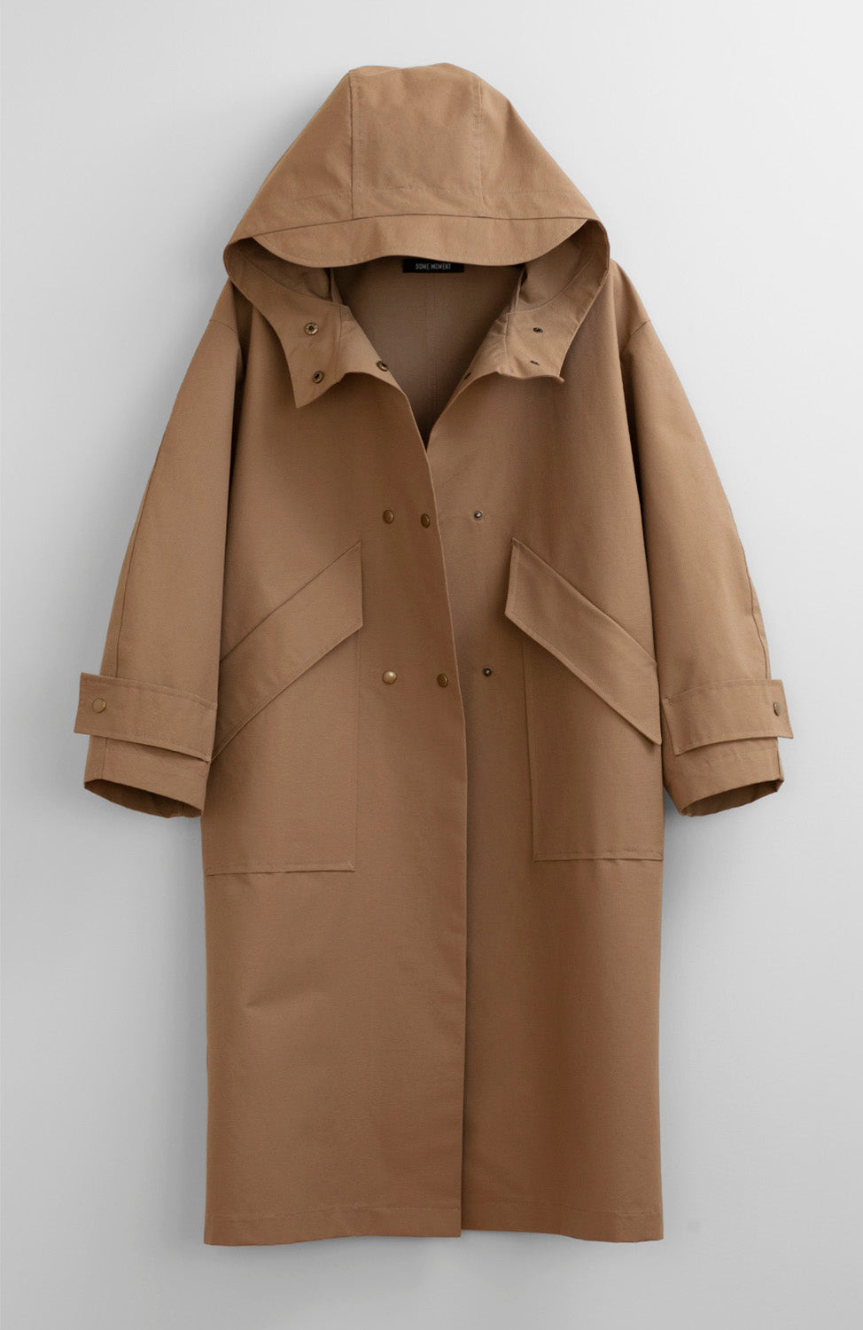 WATERPROOF BROWN COAT – SomeMoment