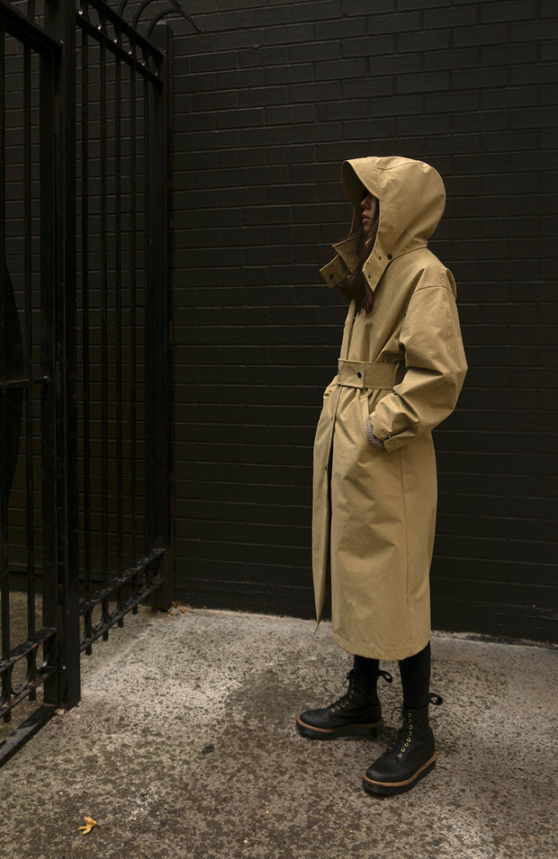 HOODED RAINCOAT